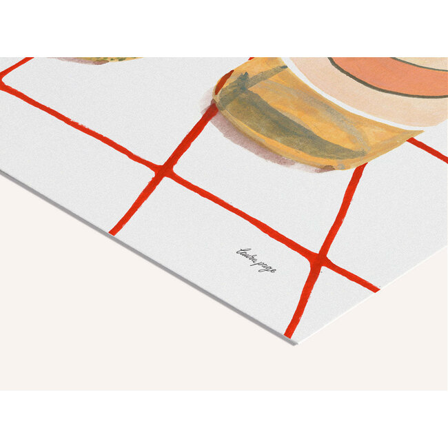 PSTR Studio Laura - Wine hug 30x40cm