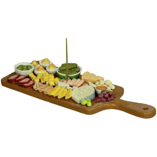 Ornament Dutch Borrelplank Polyresin Multi 10cm | Kerstbal | Kerstboom