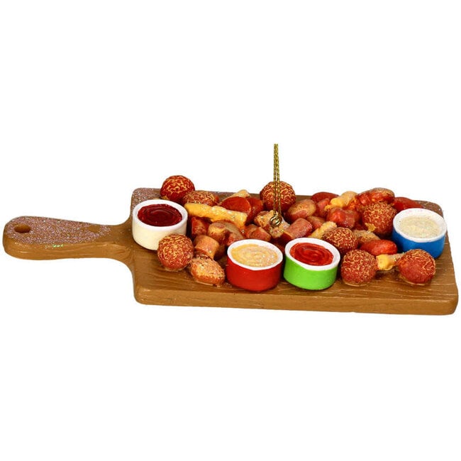 Ornament Dutch Bittergarnituur Polyresin Multi 14cm | Kerstbal | Kerstboom