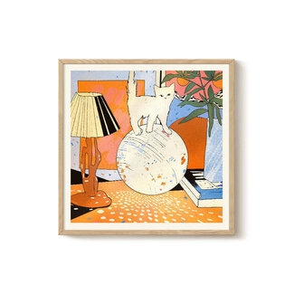 PSTR Studio Enikő Eged - Bodega Kitten 40x40 cm