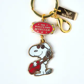 Peanuts World's Best Keyring Musician | Muziek | Gitaar | Snoopy | Sleutelhanger Peanuts World's Best Keyring Musician | Muziek | Gitaar | Snoopy | Sleutelhanger