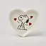 Peanuts Heart Shaped Trinket Dish - Love | Sieradenschaaltje | Bon bon schaaltje | Theetip | Snoopy