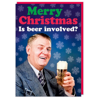 XMAS Merry Christmas Is beer involved?