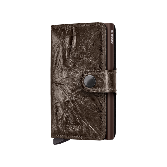 Secrid Miniwallet Crunch Bronze | Portemonnee