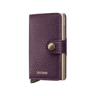 Secrid Miniwallet Pebble Grape | Portemonnee