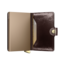 Secrid Miniwallet Premium Naplak Mahogany | Portemonnee