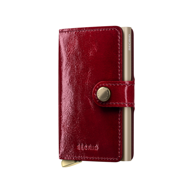 Secrid Miniwallet Premium Naplak Red | Portemonnee