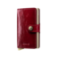 Secrid Miniwallet Premium Naplak Red | Portemonnee