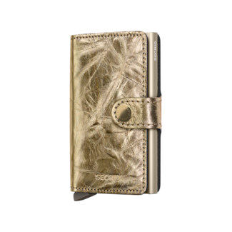 Secrid Miniwallet Crunch Gold | Portemonnee