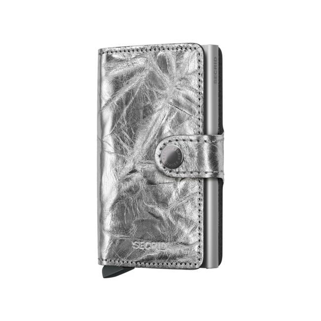 Secrid Miniwallet Crunch Silver | Portemonnee
