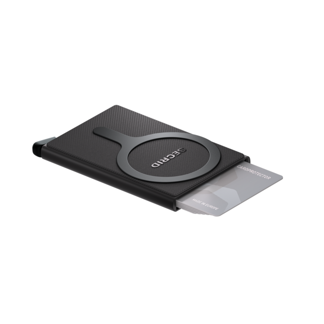 Secrid Cardprotector for Magsafe Black | Zwart | Pasjeshouder | Telefoon | Kaarthouder