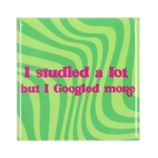 Tegel I studied a lot but I googled more | Studenten | Geslaagd