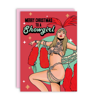 Studio Soph Showgirl Christmas card