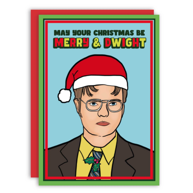 Studio Soph Merry and dwight card
