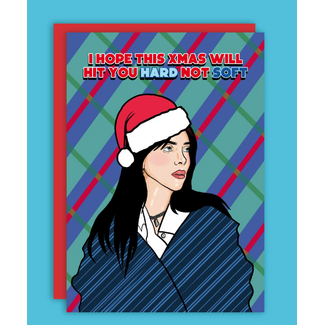 Studio Soph Not hard but soft Xmas card