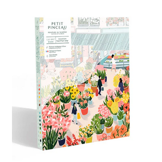 Flower market - Paint by number kit