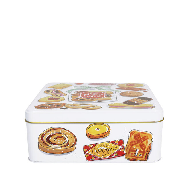 BLOND AMSTERDAM Cookie tin box | Koekblik | Koekentrommel | Koekjes