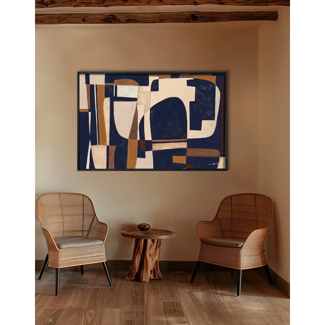 Wandkraft Ilse van Stoltz Resonance | Akoestisch schilderij | 120x80cm