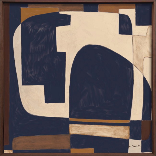 Wandkraft Ilse van Stoltz Momentum | Akoestisch schilderij | 74x74cm