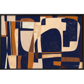 Wandkraft Ilse van Stoltz Resonance | Akoestisch schilderij |120x80cm