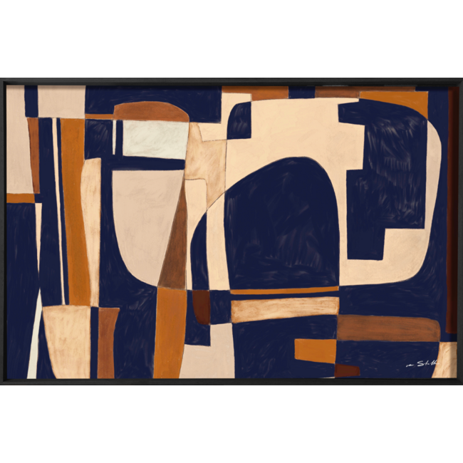 Wandkraft Ilse van Stoltz Resonance | Akoestisch schilderij | 120x80cm