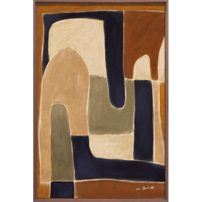 Wandkraft Ilse van Stoltz Epitome | Akoestisch schilderij | 80x120cm