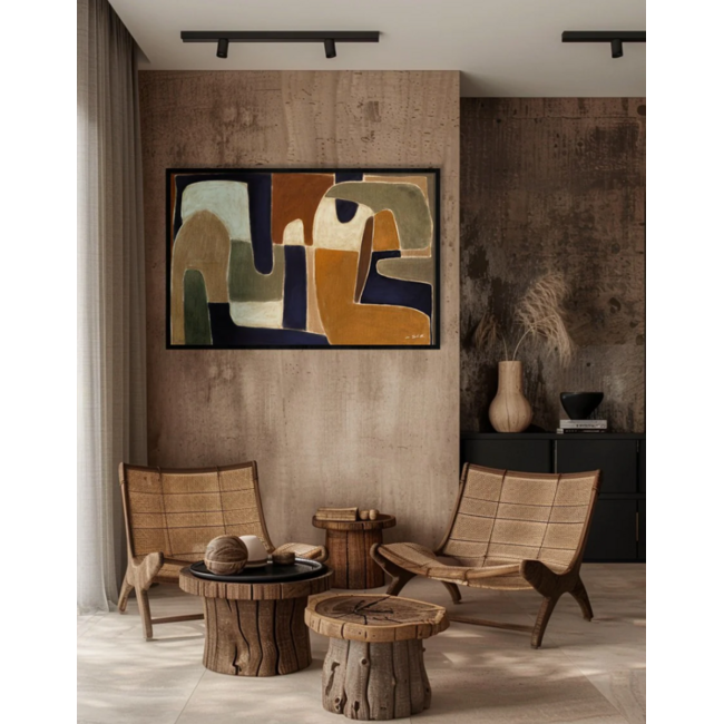 Wandkraft Ilse van Stoltz Epitome | Akoestisch schilderij | 120x80cm