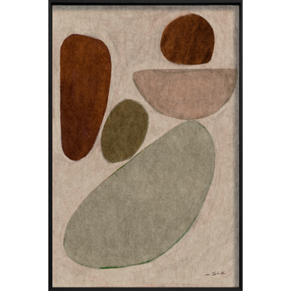 Wandkraft Ilse van Stoltz Hisui | Akoestisch schilderij | 80x120cm