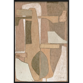 Wandkraft Ilse van Stoltz Hotaka | Akoestisch schilderij | 80x120cm