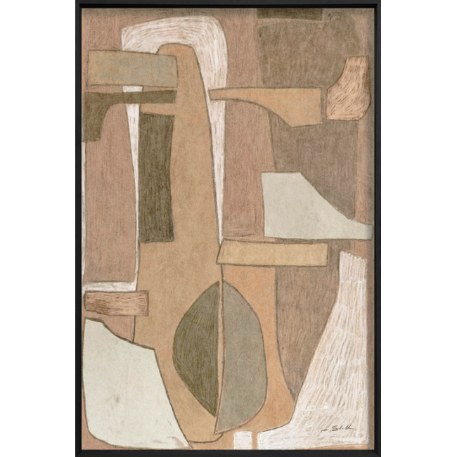 Wandkraft Ilse van Stoltz Hotaka | Akoestisch schilderij | 80x120cm