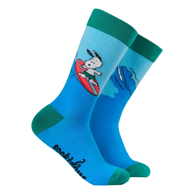 Sok Snoopy Surfs up blue 37-42