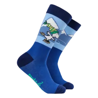 Sok On thin ice Snoopy blue 43-46