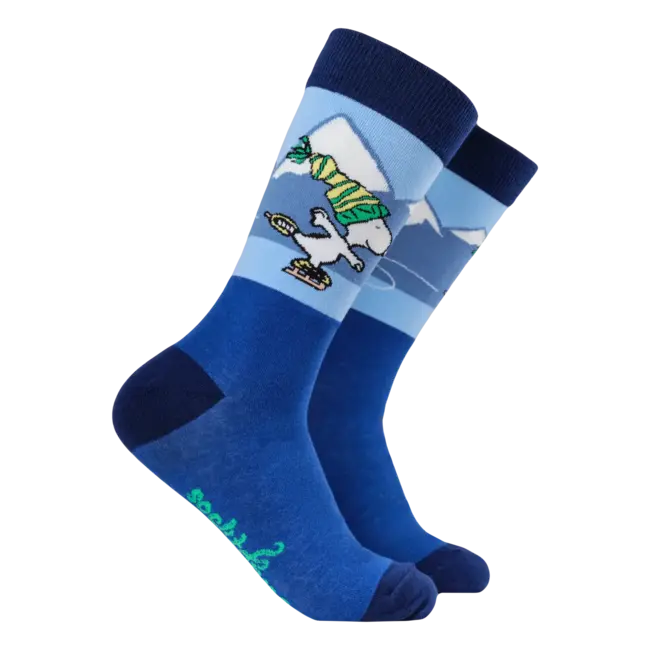 Sok On thin ice Snoopy blue 43-46