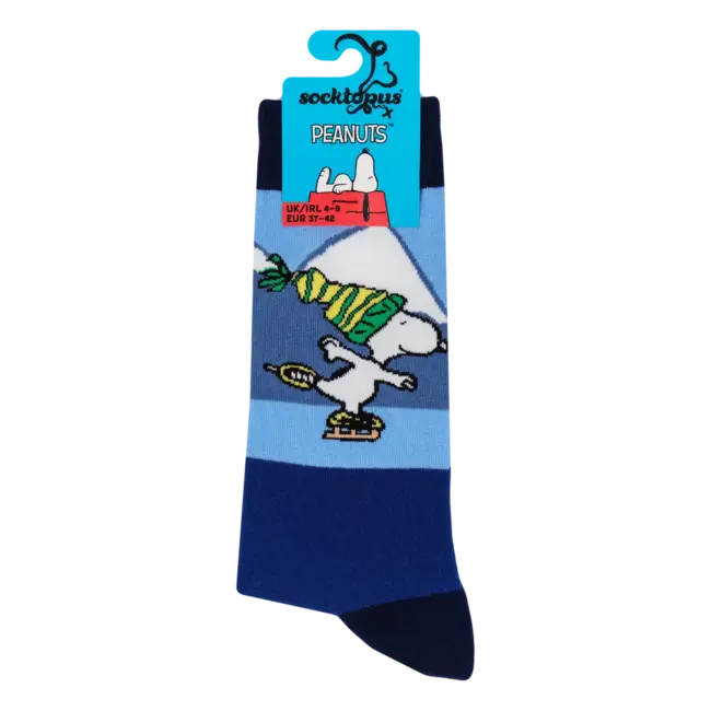 Sok On thin ice Snoopy blue 43-46