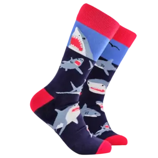 Sok Sharks blue 43-46