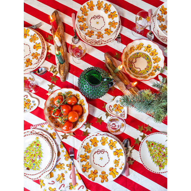 BLOND AMSTERDAM Christmas 2025 Pastaplate | Gingerbread | Koekenmannetje | Kerst