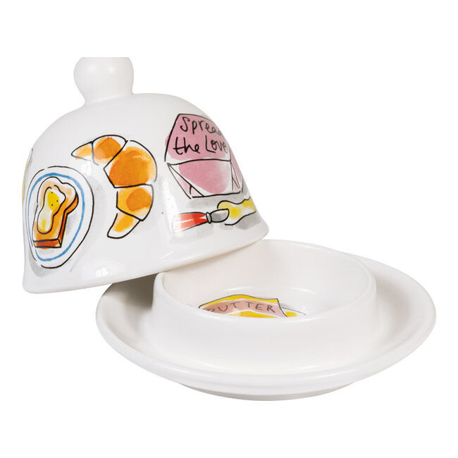 BLOND AMSTERDAM Botervloot Rond 12cm Even Bijkletsen