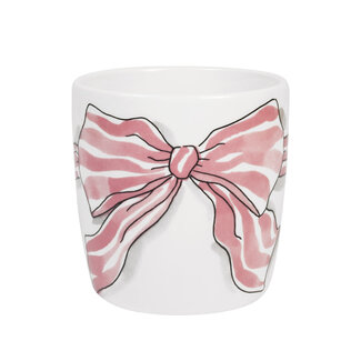 BLOND AMSTERDAM EB Cappucino mug Bow pink