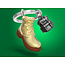 Sleutelhanger Hiking boots met rugtas