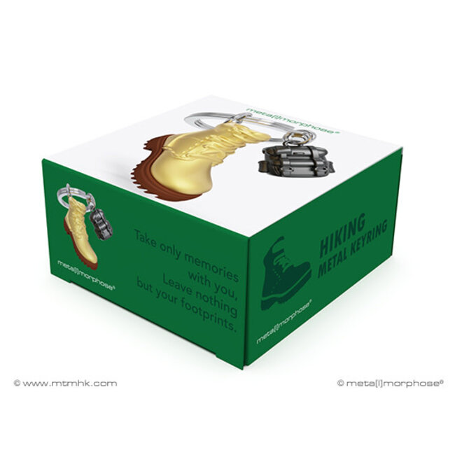 Sleutelhanger Hiking boots met rugtas