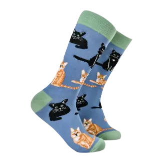 Sok Cat Lover  blue 43-46