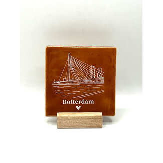 Tegel Erasmusbrug terra ecru | Rotterdam