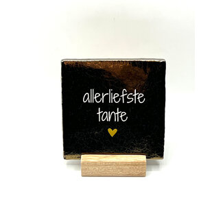 Tegel Allerliefste Tante goud creme