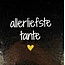 Tegel Allerliefste Tante goud creme