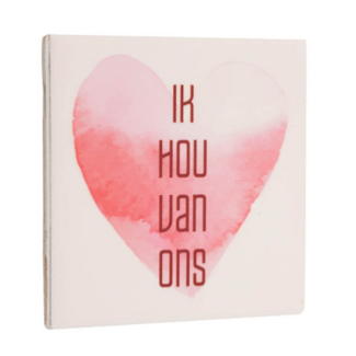 Tegel Ik hou van ons