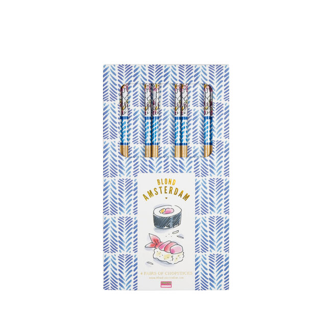 BLOND AMSTERDAM SUSHI: CHOPSTICK, SET OF 4 PAIRS