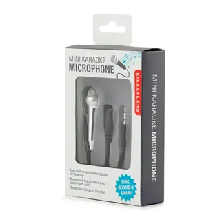 Kikkerland Mini karaoke microfoon