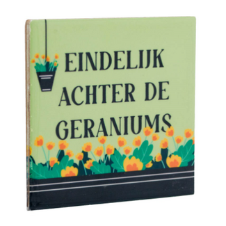 Tegel eindelijk achter de geraniums | Pensioen | 65 jaar