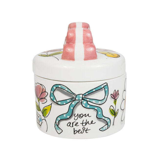 BLOND AMSTERDAM MOM: BOX 3D BOW KNOT