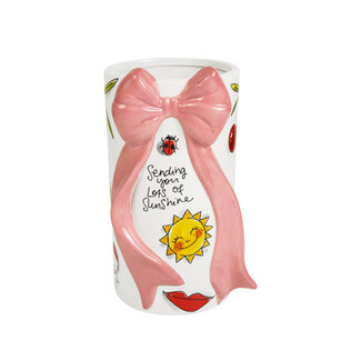 BLOND AMSTERDAM MOM: VASE 3D BOW KNOT